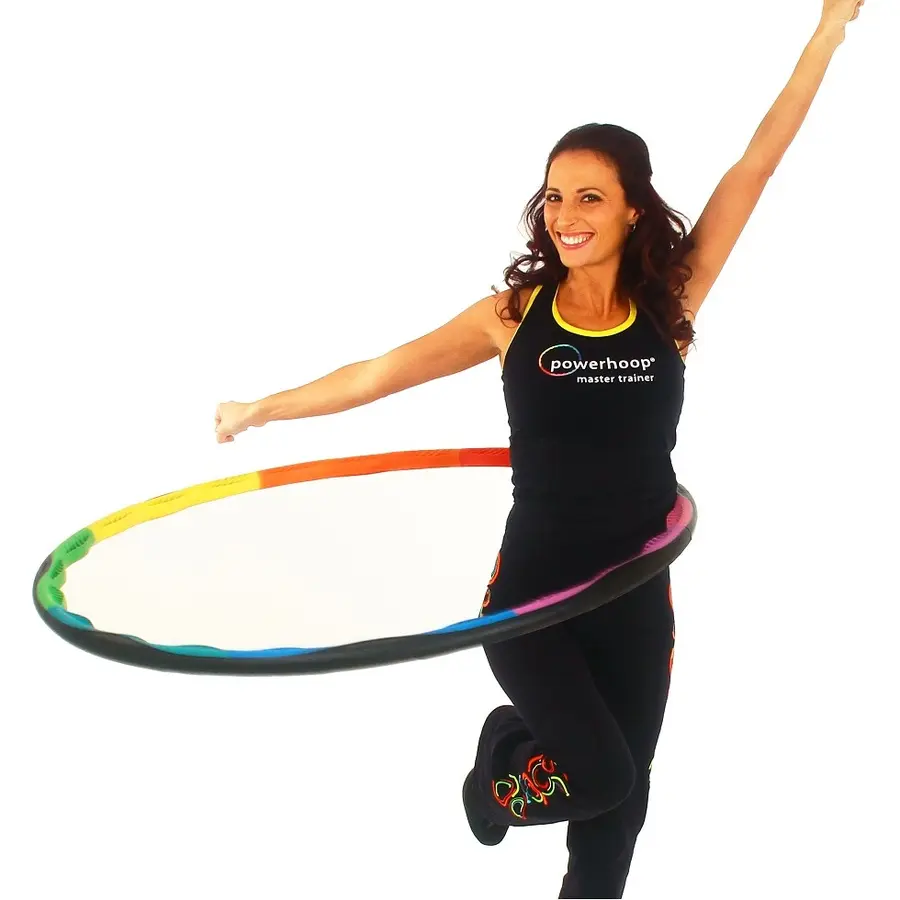 Rockring med vikt 1,6 kg - 1,9 kg Powerhoop träningsrockring 