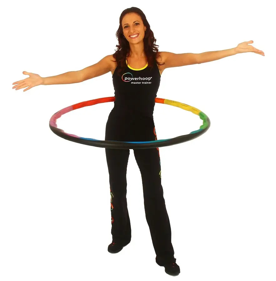 Rockring med vikt 1,6 kg - 1,9 kg Powerhoop träningsrockring 