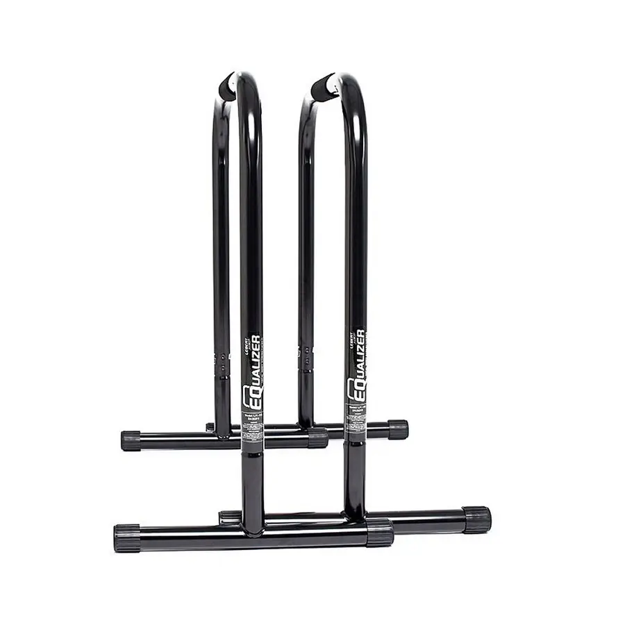 Parallettes Lebert Equalizer XL Träningsbarr Svart 