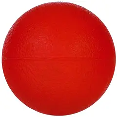 Kastboll av gummi 80 g | 6,5 cm Kastboll till träning och skolidrott