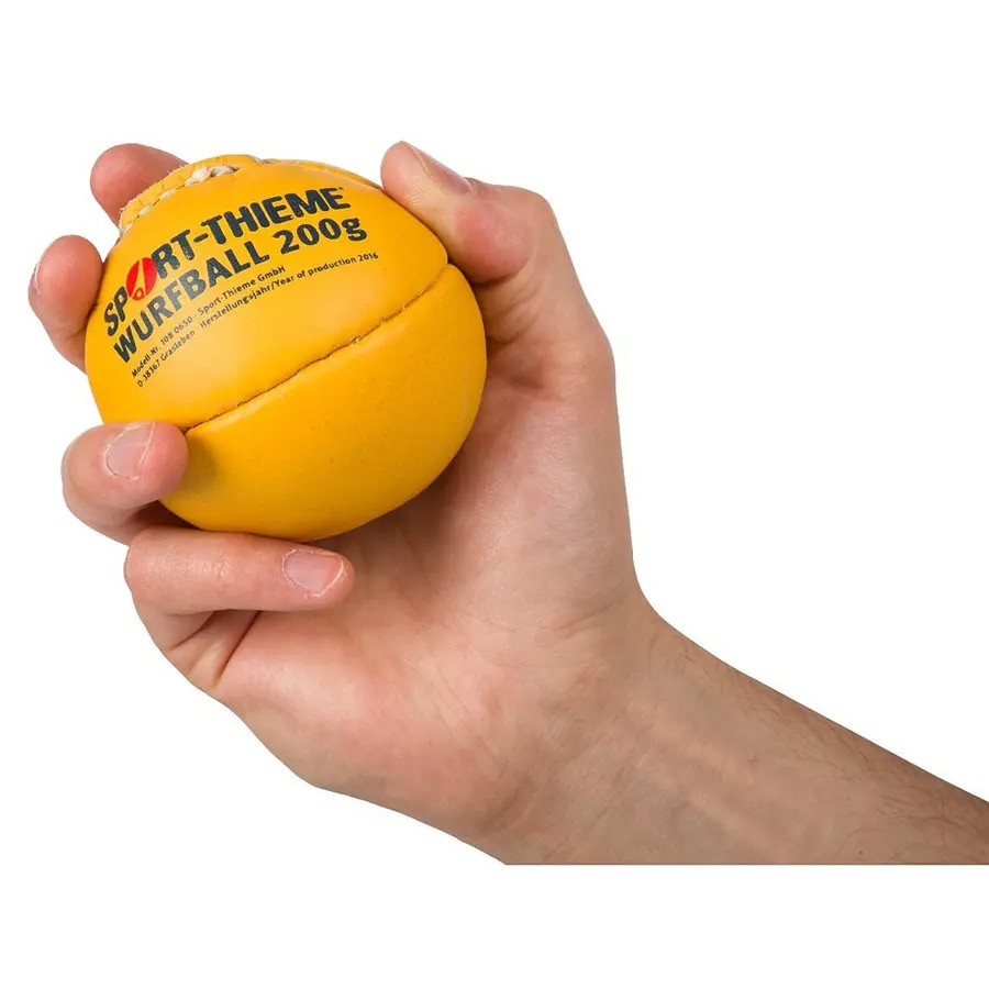 Kast med liten boll 200 gram | 8 cm Läder, utan studs 
