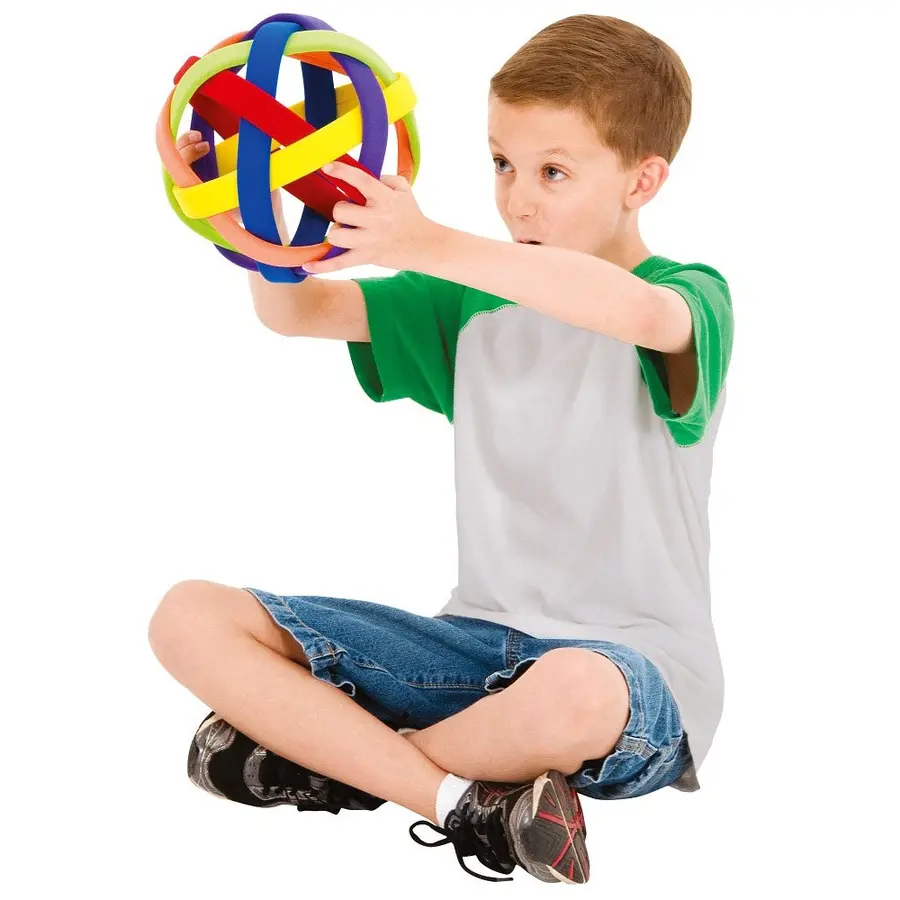 Tumble ball - 18cm Gripboll, motorikboll 