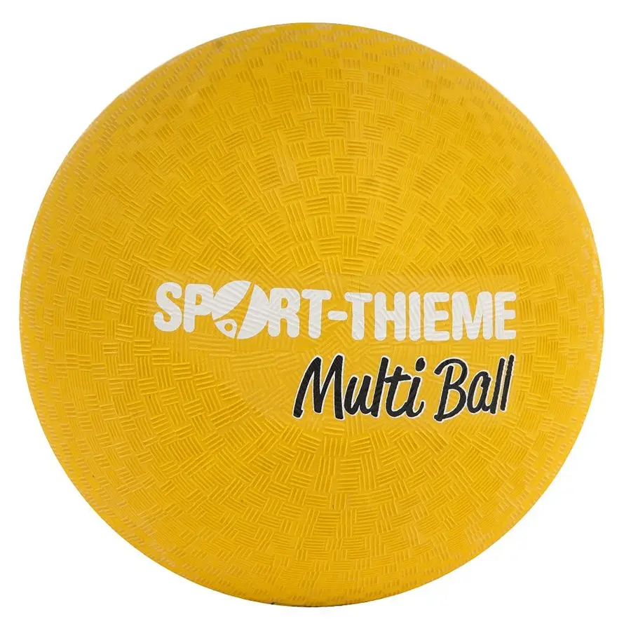 Multiboll 21 cm Gul | Skolgårdsboll Gagaboll | Gaga ball | Lekboll 