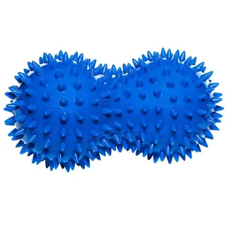 Massageboll Duo 15 cm Dubbel piggboll med h&#229;rda piggar
