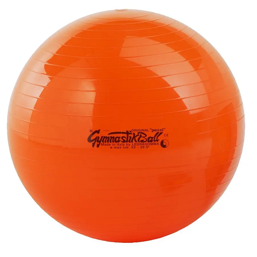 Pilatesboll Ledragomma Orange |  55 cm 
