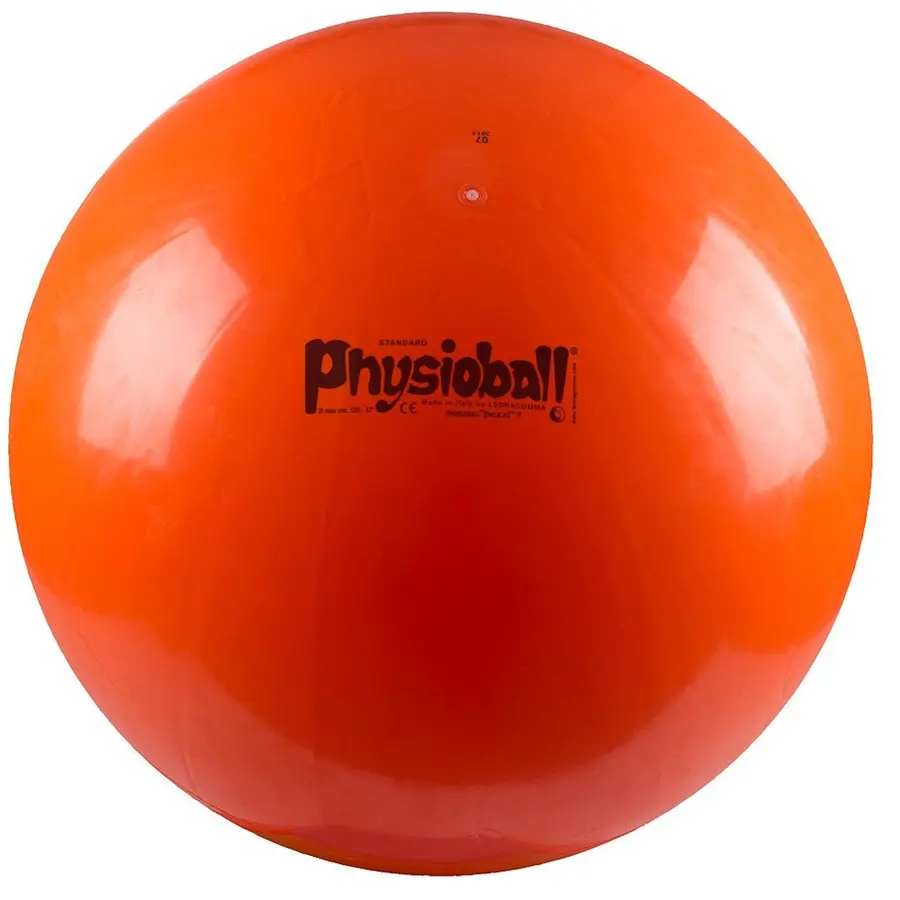 Pilatesboll Ledragomma Orange | 120 cm 
