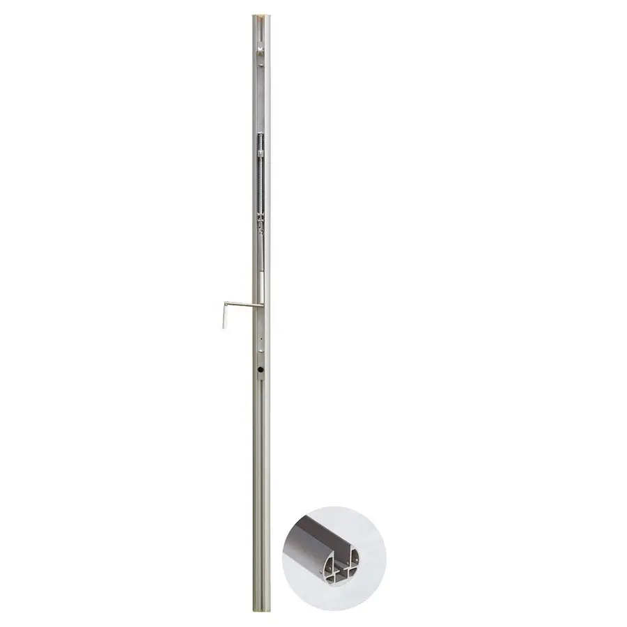 Volleybollstolpar Ø 83 mm Aluminium Vevspännare 