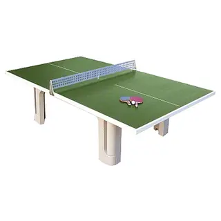Bordtennisbord i betong|  Profi Skola Gr&#246;nt utomhusbord i Polymerbetong