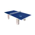 Bordtennisbord i betong Profi Skola Utomhusbord i Polymerbetong| Blå