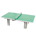 Bordtennisbord Champion rundade kanter Grönt utomhusbord | nät inkluderat
