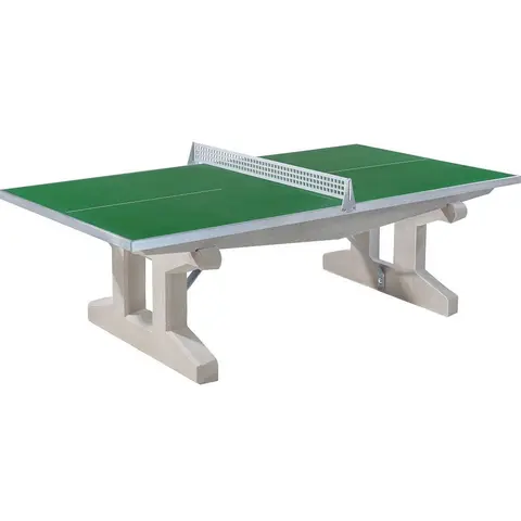 Bordtennisbord Premium Stabil 700 kg Gr&#246;nt utomhusbord i Polymerbetong
