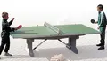 Bordtennisbord Premium Stabil 700 kg Bl&#229;tt utomhusbord i Polymerbetong