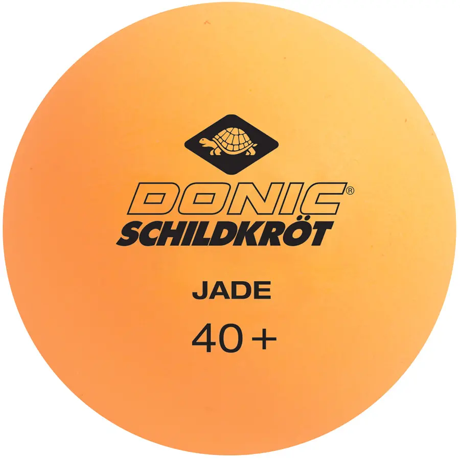 Bordtennisbollar Schildkröt Jade Orange 6-pack med pingisbollar 