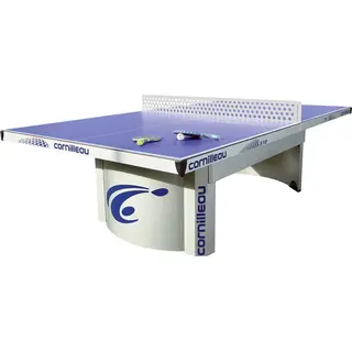 Bordtennisbord Cornilleau Pro 510 Bl&#229;tt utomhus pingisbord | Med n&#228;t