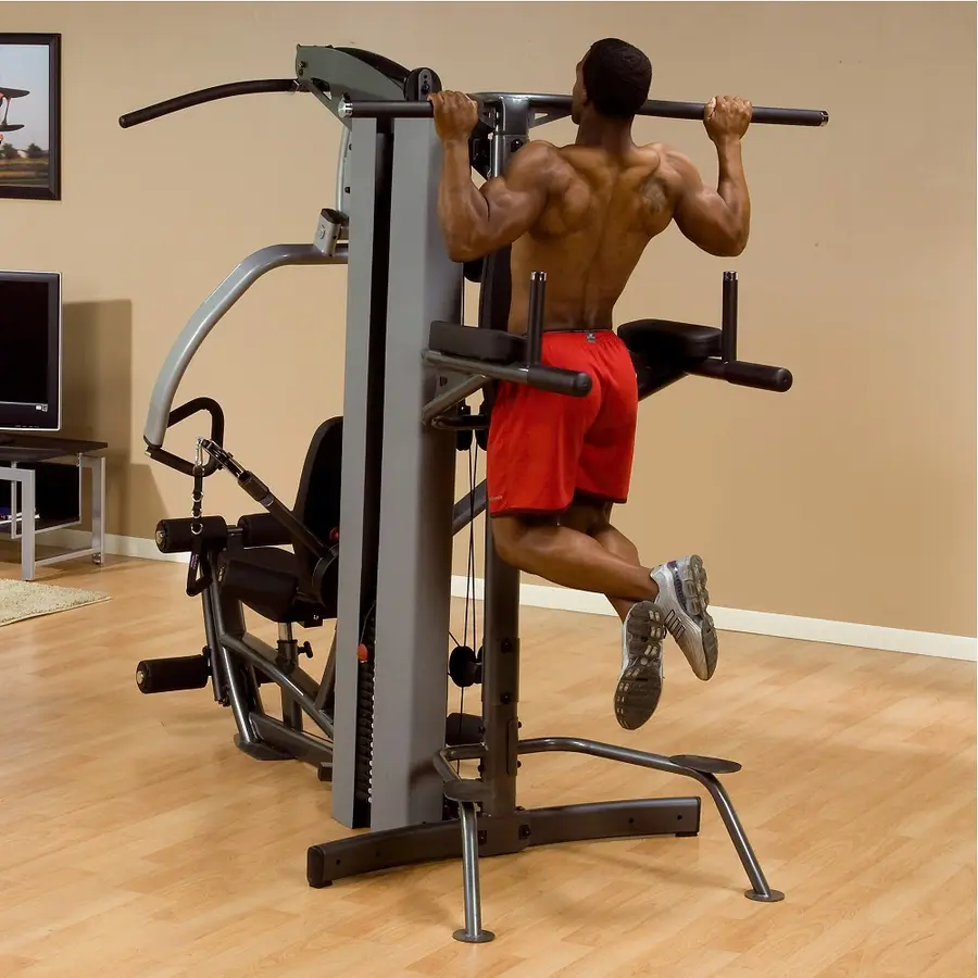 Body-Solid Beinheber & Dipsbarren 