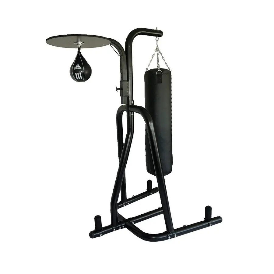 Ställning för boxningssäck och speed bag 130x140x210 cm 