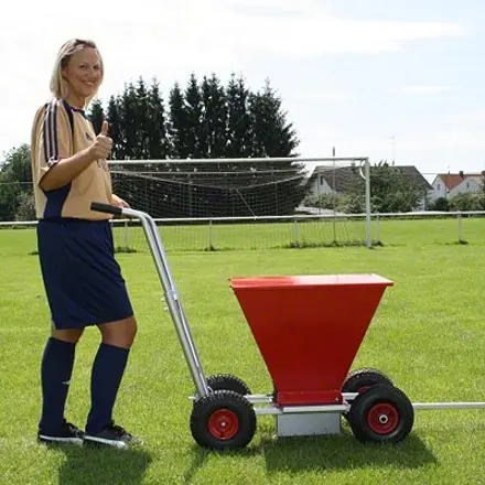 Linjeringsvagn Soccer För planmålning | Planmarkering | Krita 
