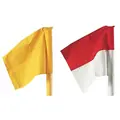 Flagga till hörnstolpe 30 mm Fyrkantig hörnflagga