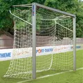 Fotbollsmål 3x2 m m/markhylsor 5 manna | 80x80 mm profil