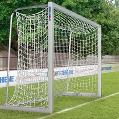 Fotballm&#229;l 3x2 m frittst&#229;ende Kvadratisk profil p&#229; stolper