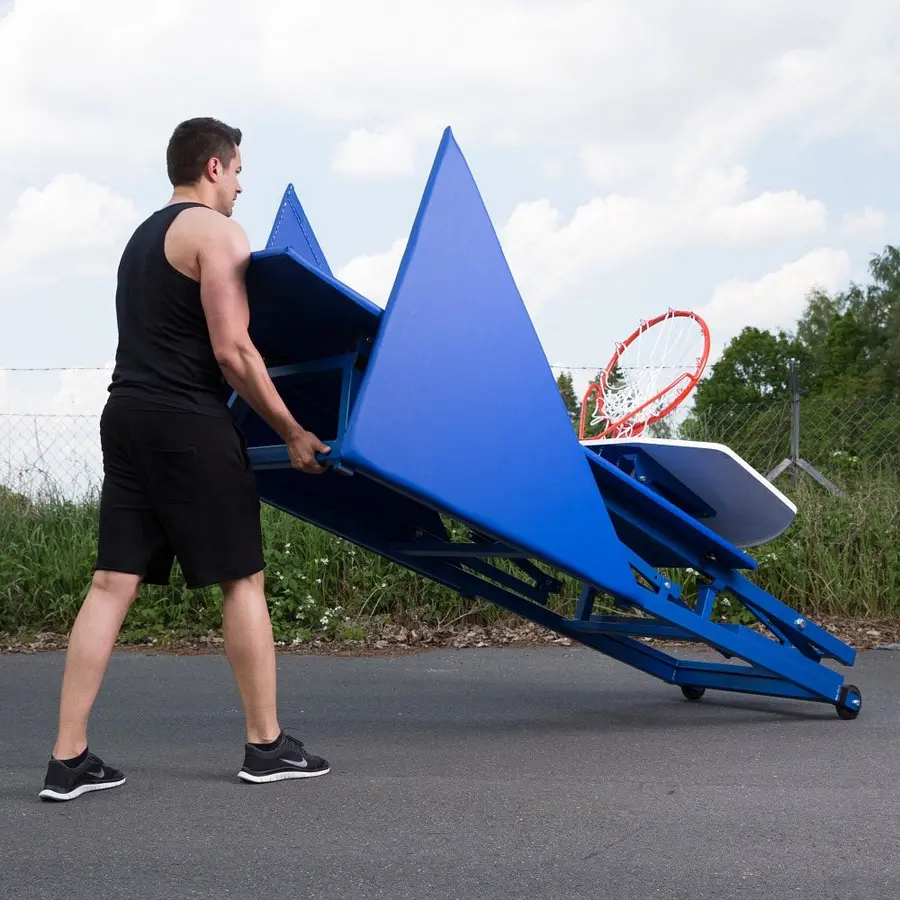 Streetbasketställning Vario II 110x73 cm Med höjdjustering 