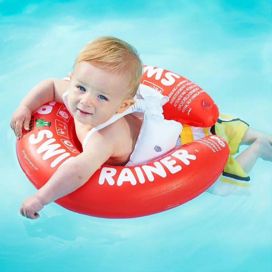 Badring Baby Swimtrainer Classic Flytring för barn 3 månader – 4 år 