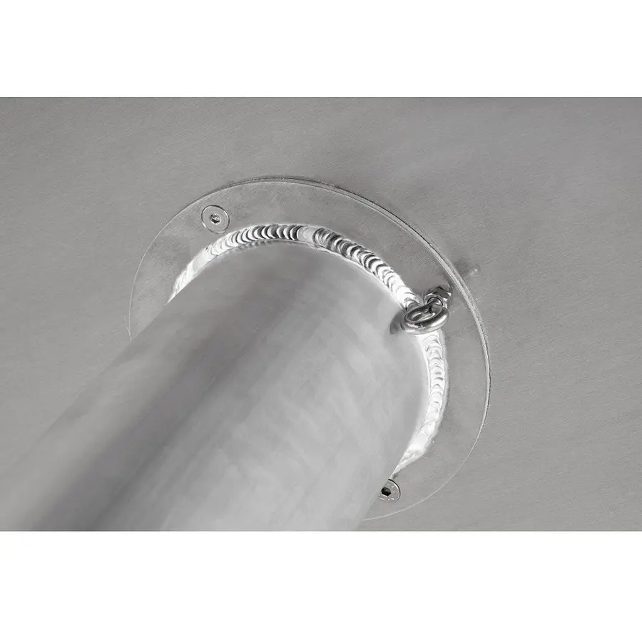 Oppbevaringsvogn banetau - aluminium 178 x118 x137 cm 