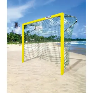 Beachhandbollsmål 3x2 m 1 st Med markhylsor för nedgrävning