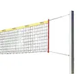 Beachvolleybollnät 150 x 150 cm Ekstra solide - galvanisert stål