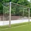 Fotbollsm&#229;l 5x2 m m/markhylsa 7 manna | Oval profil