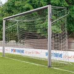 Fotbollsm&#229;l 5x2 m m/markhylsor 7 manna | Oval profil