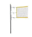 Beachvolleybollset Club II 9,5m 9,5 m nät | stolpar | markhylsor