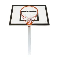 Stolpe f&#246;r basketkorg m/h&#246;jdjustering Utan planka, korg ooch n&#228;t