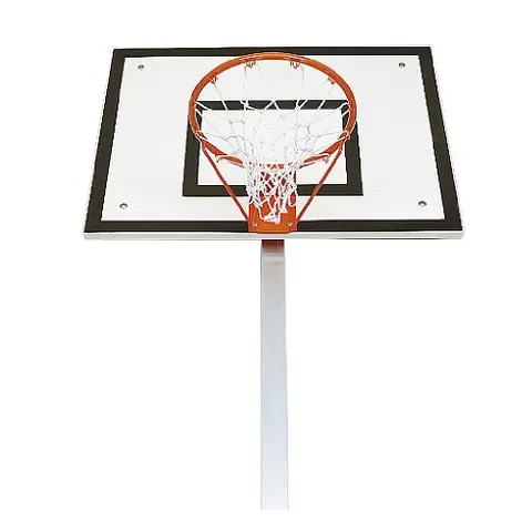 Stolpe f&#246;r basketkorg m/h&#246;jdjustering Utan planka, korg ooch n&#228;t