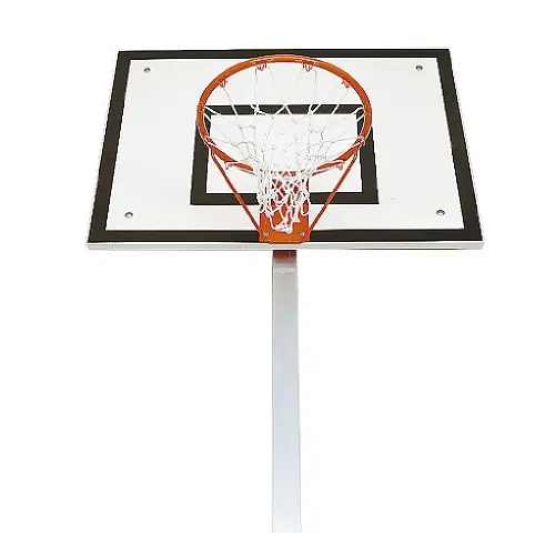 Stolpe för basketkorg m/höjdjustering Utan planka, korg ooch nät 