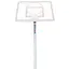 Stolpe f&#246;r basketkorg m/h&#246;jdjustering Utan planka, korg ooch n&#228;t