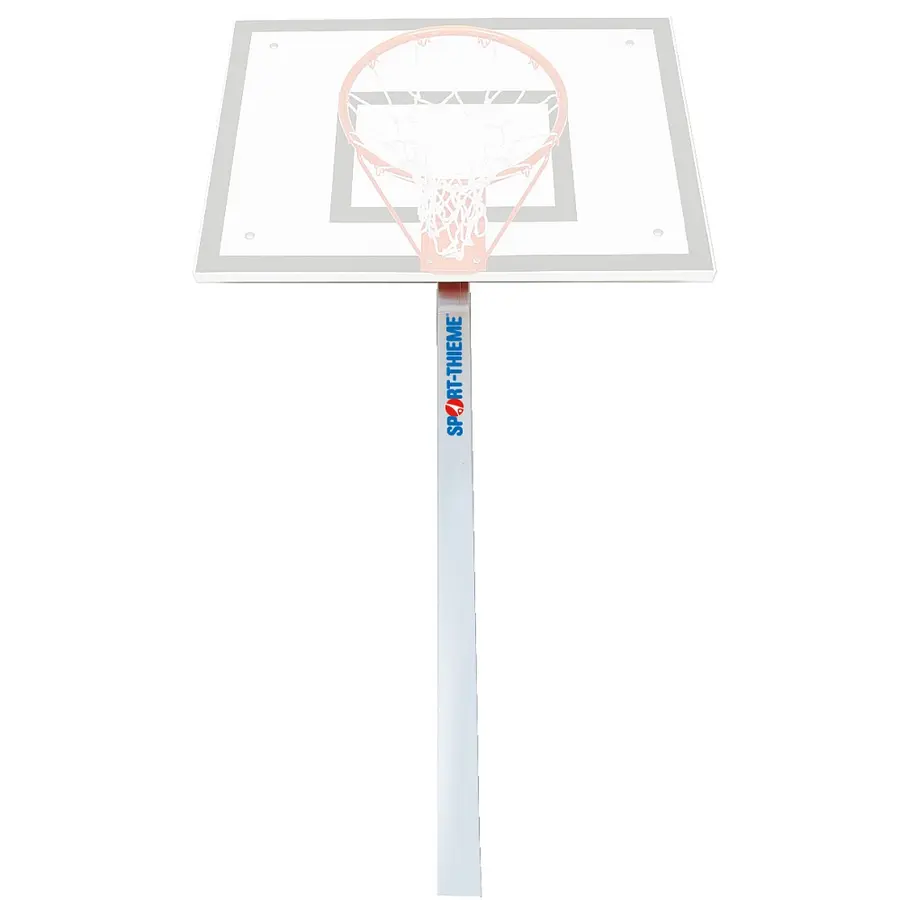 Stolpe för basketkorg m/höjdjustering Utan planka, korg ooch nät 