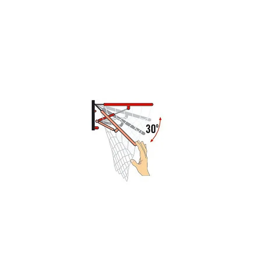 Basketkorg Dunkkorg Utomhusbruk tål belastning 240 kg 
