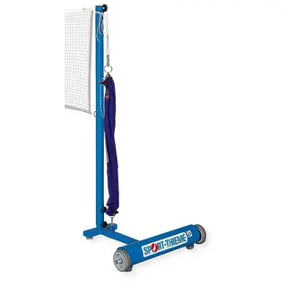 Badmintonstolpe transportabel 1 st Remskivesp&#228;nnare| Lyftblock