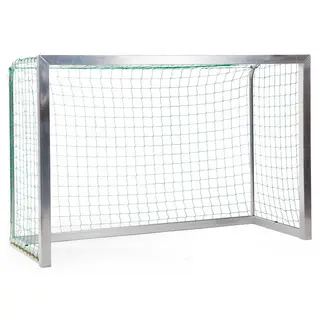 Minimål helsveiset 240 x 160 cm Robust alu fotballmål | 10 cm masker