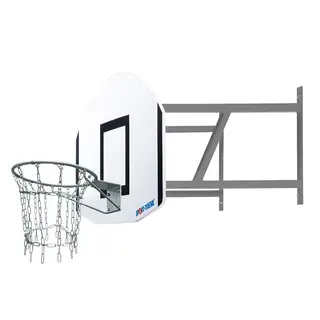 Basketställning vägghängd Outdoor Komplett set | Uthäng 80 cm