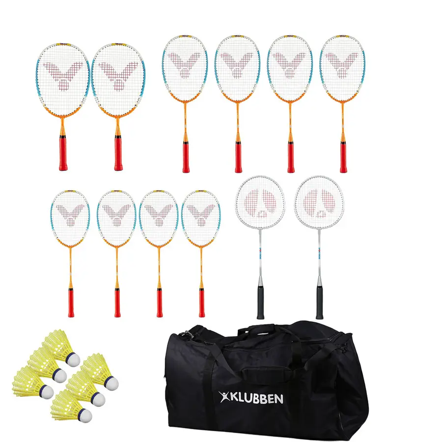 Badmintonset Victor Concept Startpaket för badminton i skolan 