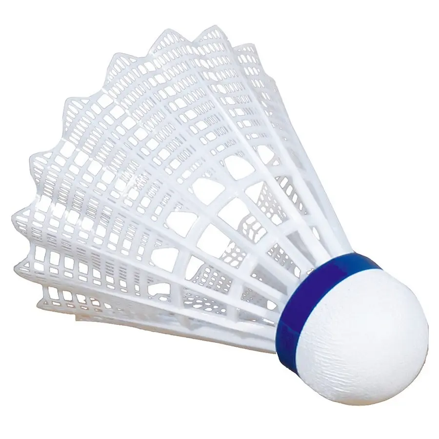 Badmintonboll Shuttle 2000 - 6 st Vit - Medel 