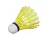 Badmintonboll Shuttle 2000 - 6 st Gul - Medel 