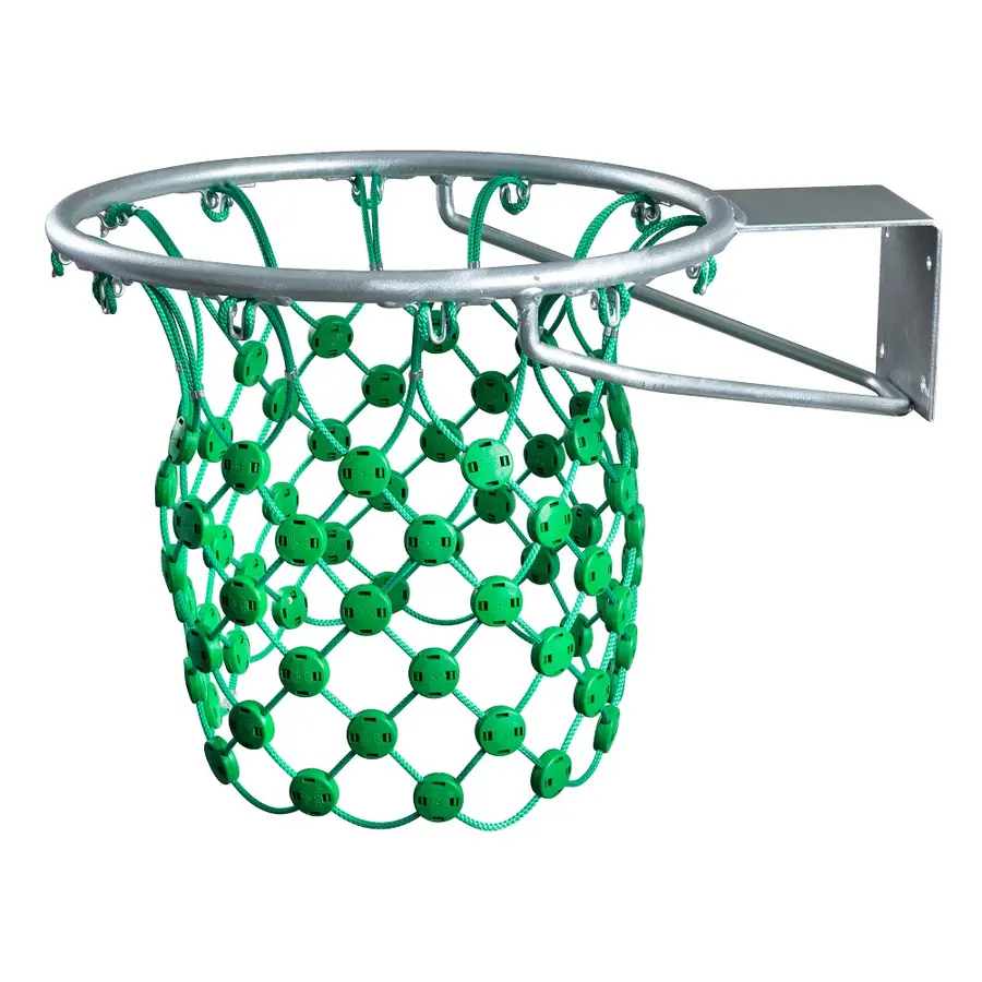 Basketkorg utomhusbruk Galvaniserad | Öppna nätöglor 