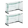 Innebandym&#229;l 90x60 cm set 2 st. Ihopf&#228;llbara med n&#228;t