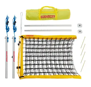 Beachvolleybollset SunVolley Standard Beachvolleybolln&#228;t 8,5 m | Stolpar | Bag
