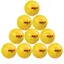 Landhockeyboll Allround 10 st. 70 mm | Gul | Inomhusboll