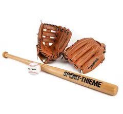 Baseballset Senior 12 år+ Bollträ | boll | Vänsterhandske