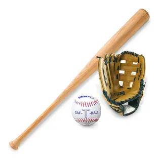 Baseballset Senior 12 år+ Bollträ | boll | Högerhandske